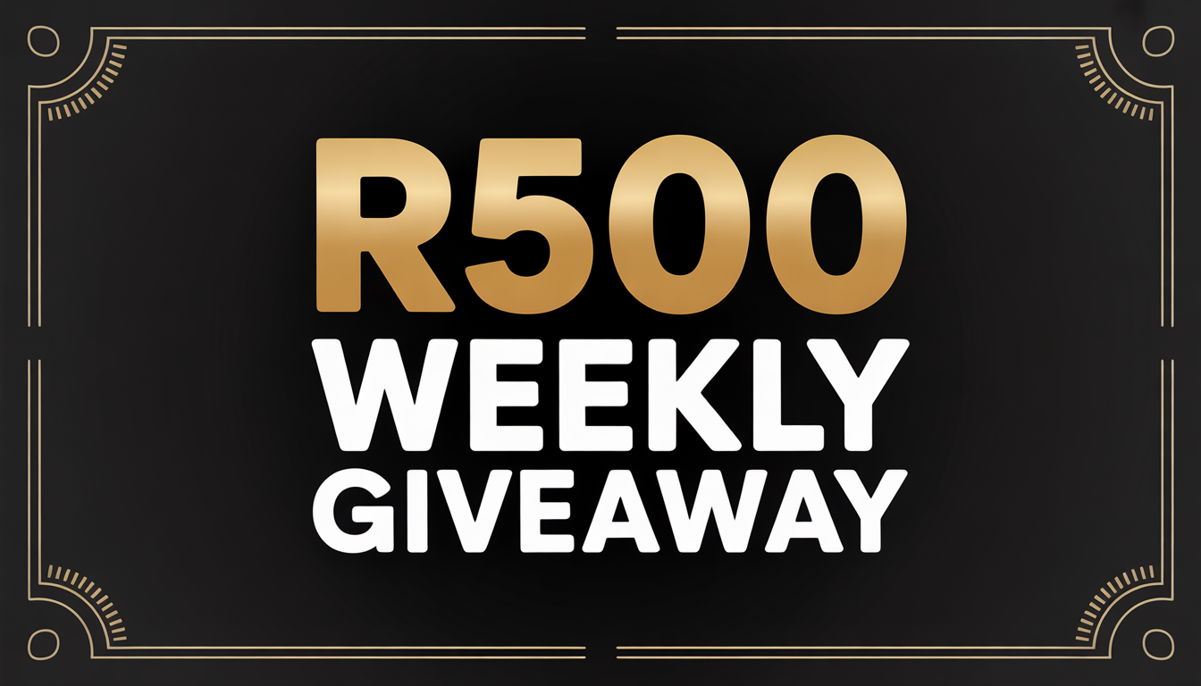 R500 Weekly Giveaway